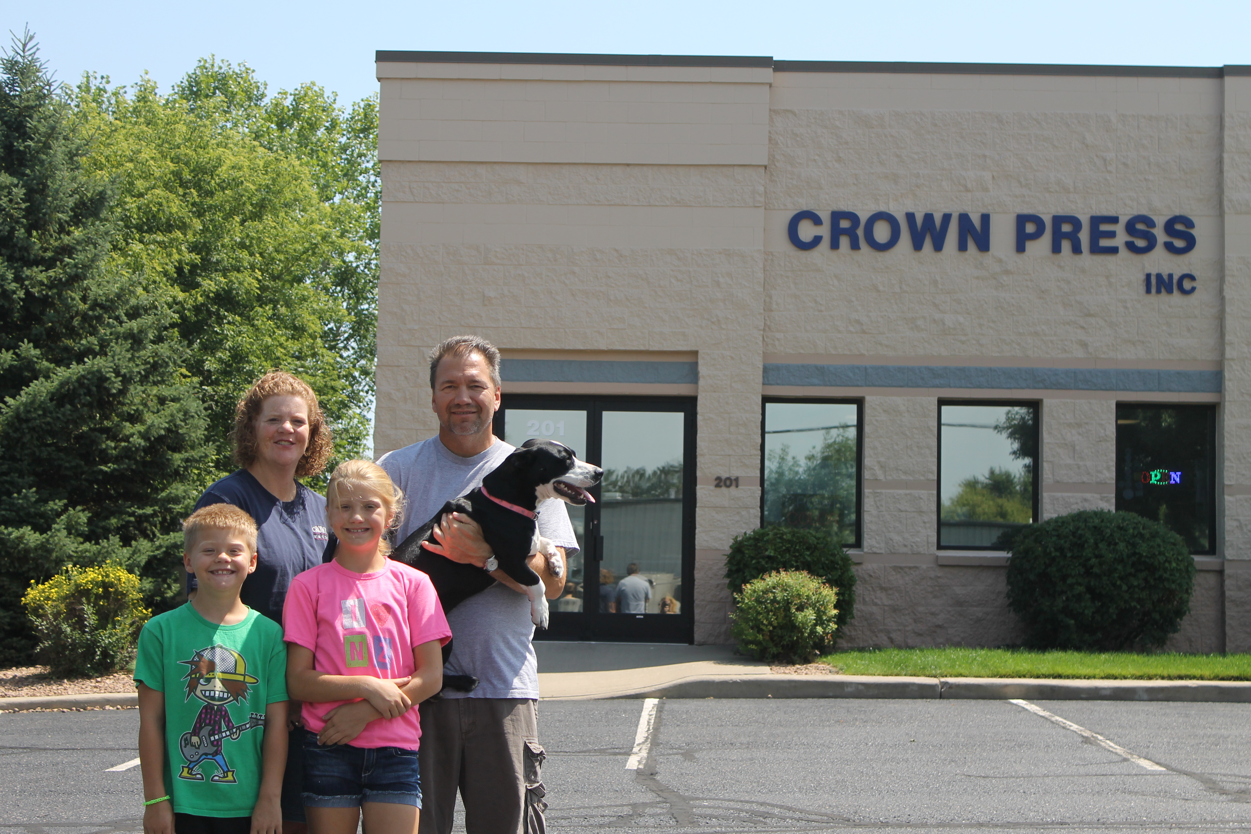 The Crown Press Inc team in Sauk Rapids, MN